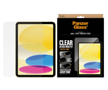 Folia na tablet PanzerGlass Ultra-Wide Fit w. Instl. Tool do iPad 11" 2025 / 10,9" 2022